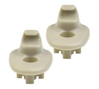 2 fermi a clip per aletta parasole per Jeep Liberty KK KJ modelli 2005-2012 per Dodge Nitro dal 2007 al 2012 OEM Interchange compatibile (2 pezzi)