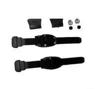 2 fibbie per pattini con chiusura a cricchetto e cinghia micro-regolabile da 150 mm, compatibili con pattini a rotelle in linea e pattini da ghiaccio, per una vestibilità stabile e sicura (stile C)