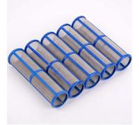 2 filtri a pompa airless in rete in acciaio inox, compatibili con spray elettrico Graco 390 395 490 495 595, accessori di ricambio per rivestimento liscio in casa e officina (100 mesh)