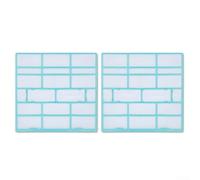 2 filtri accessori per condizionatori d'aria Midea con schermo antipolvere sospeso progettati per ridurre la polvere e migliorare la longevità dell'unità (30 x 29)