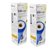 2 filtri acqua Prime Inventions EM Puro con ceramica EM e microfiltrazione, flusso elevato, adatto per irrigatori ad acqua