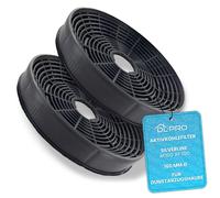 2 Filtri Ai Carboni Attivi, Diametro 160 Mm, Adatti per Filtro Silverline AF100
