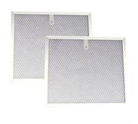 2 filtri antigrasso in alluminio ACC187 compatibili con serie WRJ e RFD WRJ603UW WRJ600UW WRJ600US WRJ600UK RFD602W RFD602S WRJ611US per l'ottimizzazione del flusso d'aria della cucina