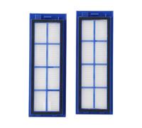 2 filtri antipolvere sottili con protezione filtro, lavabili e riutilizzabili, for aspirapolvere Medion X40-SW (MD 20040)