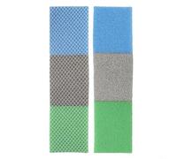 2 filtri aria per condizionatori d'aria in cotone 21 x 52 mm, adatti per e per modelli Midea, migliorare la qualità dell'aria e le prestazioni di raffreddamento (C)