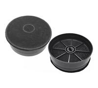 2 Filtri Carbone Attivo per Cappa Faber Nuova Serie Plus Inca 30301054 125X41mm [EEK: A+++]