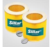 2 filtri dell'aria per aspirapolvere Karcher 6.414-552.0 MV 2 MV 3 MV 3 P MV 3