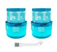 2 filtri di ricambio Gen5detect HEPA compatibili con aspirapolvere Dyson Gen5detect Absolute senza fili, lavabili pezzi di ricambio per filtro Hepa, con spazzola per la pulizia
