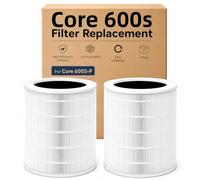 2 filtri di ricambio per purificatore d'aria Core 600S 【Core 600S-RF】