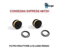 FILTRI GPL LI02 LANDI RENZO FASE LIQUIDA GASSOSA 14mm RIDUTTORE TYPE LSE98 LI02