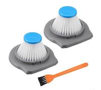 2 filtri HEPA lavabili di ricambio per aspirapolvere portatile Black and Decker AdvancedClean HLVCF10