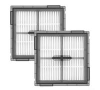 2 filtri HEPA per Roborock Q10 S5/Q10 VF/Q8 Max Pro, ricambio in ABS e tessuto non tessuto, efficiente filtrazione delle polveri sottili per aspirapolvere (confezione da 2)