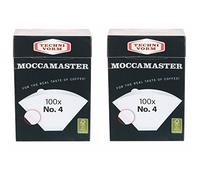 2 filtri MOCCAMASTER n. 4 (100 sacchetti filtro ciascuno) Technivorm