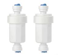 2 filtri per acqua con sistema di nebulizzazione esterna, sistema di filtri per acqua da giardino 100 filtri a rete per sistema di irrigazione a goccia per nebulizzazione esterna