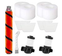 2 filtri per aspirapolvere + 4 filtri in feltro in schiuma + 1 spazzola compatibile con Shark IONFlex DuoClean IF100 X30 X40 F60 F80 IF200 IF201 IF202 IF205 IF251 IF252 IF281 IF282 IF282 IF282 285 U.