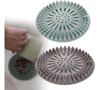 2 Filtri per Capelli in Silicone, Filtro Di Scarico Universale per Cucina, Bagno