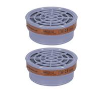 2 FILTRI PER MASCHERE RESPIRATORIE M6000EA2 DELTAPLUS JUPITER