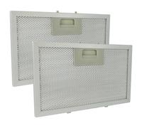 2 Filtro antigrasso in metallo sostituisce Klarstein 10034877