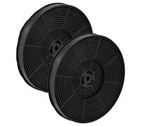 2 Filtro carboni attivi per Exquisit UBH10-2.1 UBH10INOX UBH10 UBH10-2 INOXLOOK