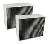 2 Filtro carboni attivi per Siemens LF91BC542/02 LF91BC542/01 LF91BB552/02