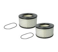 2 Filtro HEPA per Nilfisk Attix 44-21 IC 33-2M IC 33-2M PC 44-2H IC 33-xx
