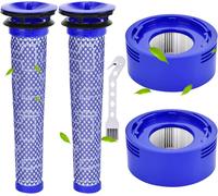 2 Filtro V7 V8 per Dyson, Ricambio per Dyson V7 V8 Absolute Animal plus Pro Moto