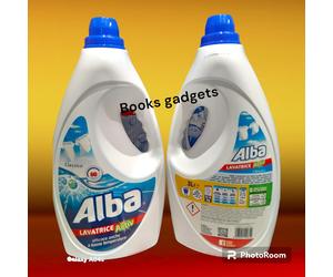 2 Flaconi Alba Lavatrice Activ Detersivo Aroma Classico 60 Lavaggi 3Lt