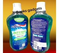 2 Flaconi Aquafresh Collutorio Intense Clean Energy Fresh Pulizia Profonda 500m