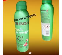 Bilboa, Bimbi da Spiaggia, Crema Solare Spray SPF 50+ per Bambini 3+ anni, con Profumo di Anguria, Rapido Assorbimento e Facile Applicazione, Resistente all’Acqua, 150 ml