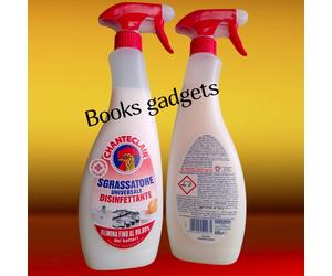2 Flaconi Chante Clair Chanteclair Spray Sgrassatore Universale Disinfettante
