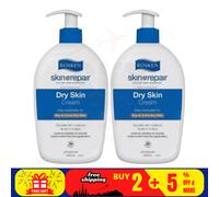 2 flaconi di nuova crema per la pelle secca Rosken Skin Repair 500 ml spedizi...