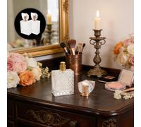 2 flaconi di profumo spray ricaricabili da 100 ml, atomizzatore cosmetico a