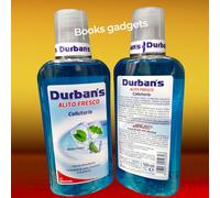 2 Flaconi Durban's Collutorio Alito Fresco Menta Polare Previene Carie Placca