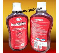 8pz Iodosan Antiplacca Collutorio denti protegge le gengive 500ml