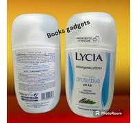 2 Flaconi LYCIA Detergente Intimo Formula PROTETTIVA ph4.5 con Antibatterico
