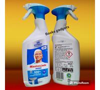2 Flaconi Mastrolindo Spray Bagno Elimina fino al 100% Calcare e Sapone 500ml