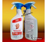 2 Flaconi Mastrolindo Spray Sgrassatore con Candeggina Profumo Eucalipto 500ml