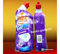 2 Flaconi Pratic Gel Wc LAVANDA Profumo Fiorito Agisce a Lungo su Pareti Water
