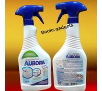 2 Flaconi Spray Aurora Smacchiatore Efficace su Olio Erba Sangue Sugo Grasso