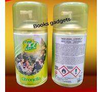 2 Flaconi Spray Fresh Aroma CITRONELLA Deodorante Ambiente Ricarica x Diffusore