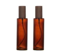 2 flaconi vuoti in vetro ambrato da 100 ml, dispenser di sapone con pompa nera, ricaricabili, per cosmetici, cosmetici, cosmetici, cosmetici, cosmetici, cosmetici, cosmetici, cosmetici, cosmetici,