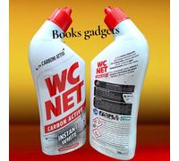 2 Flaconi Wc Net Gel CARBON ACTIVE Instant White Igienizzante 700ml