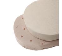 2 Fogli Biancheria Da Letto Cradella Per Rimovibili E Comodi Fogli Cuccetta Cotone Foglio Cotone Comodo Le Lenzuola Della Culla Bambini