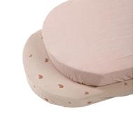2 Fogli Biancheria Da Letto Cradella Per Rimovibili E Comodi Fogli Cuccetta Cotone Foglio Cotone Comodo Le Lenzuola Della Culla Bambini