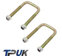 2 Foglia Molla U Bulloni Ford TRANSIT MK4 MK5 MK6 1985-2000 Per 1 A 3 Coppia