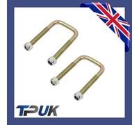 2 Foglia Molla U Bulloni Ford TRANSIT Mk4 Mk5 Mk6 1985-2000 Per 1 A 3 Coppia