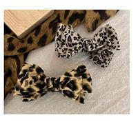 2 Forcine Con Stampa Leopardata E 2 Fermagli Per Frangia, Set Di Stili Con Stampa Animale, Accessori Per Capelli In Stile Retrò, Adatti Per Acconciature Da Giorno E Da Festa.