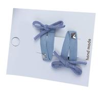 2 forcine per capelli a forma di fiocco, clip per capelli a molla per capelli da sposa, per donna, coda di cavallo, festival, per la vita quotidiana, grandi e graziose mollette per capelli da donna