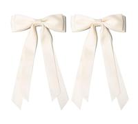 2 forcine per capelli Delicate Ribbon Hair Clip moda Bowknot per dare fascino alla vostra acconciatura per diverse occasioni.