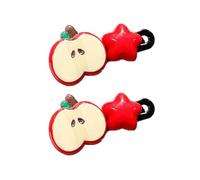 2 forcine per capelli per bambini con design a stella sulla fronte e frangia laterale clip unico per elegante